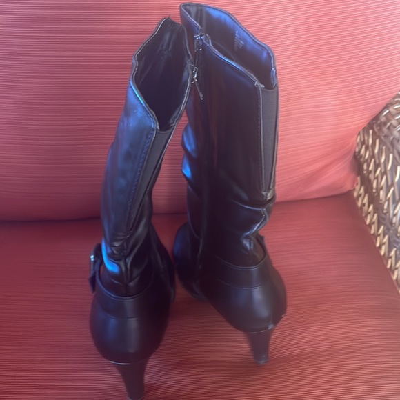 Arizona black heeled boots - Picture 4 of 10